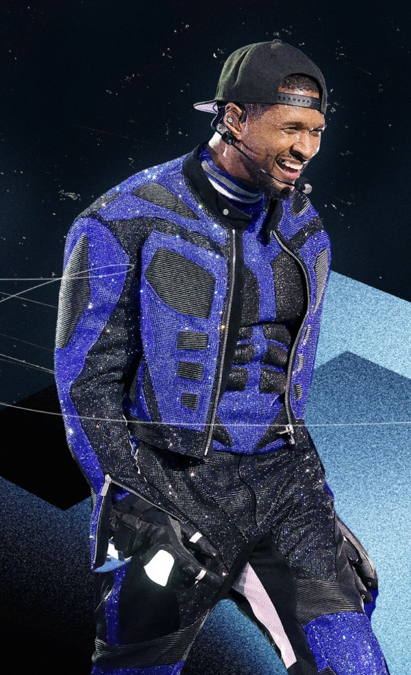 usher on stage