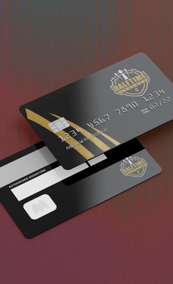 halftime legends credit card