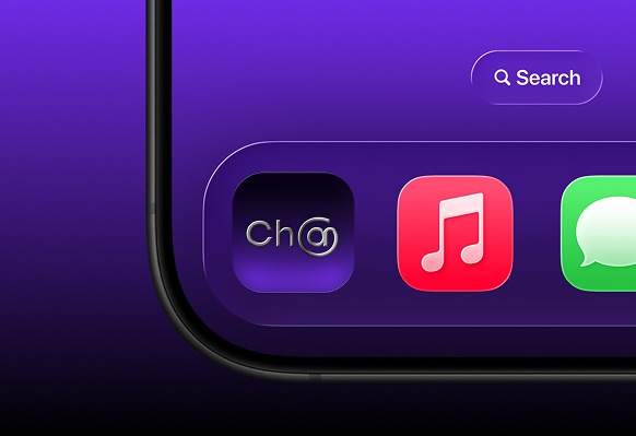 digital design - chat mobile